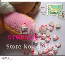 Rc-74-3 оптом 200 шт./пакет клубничный кекс украшение для ногтей украшение для мобильного