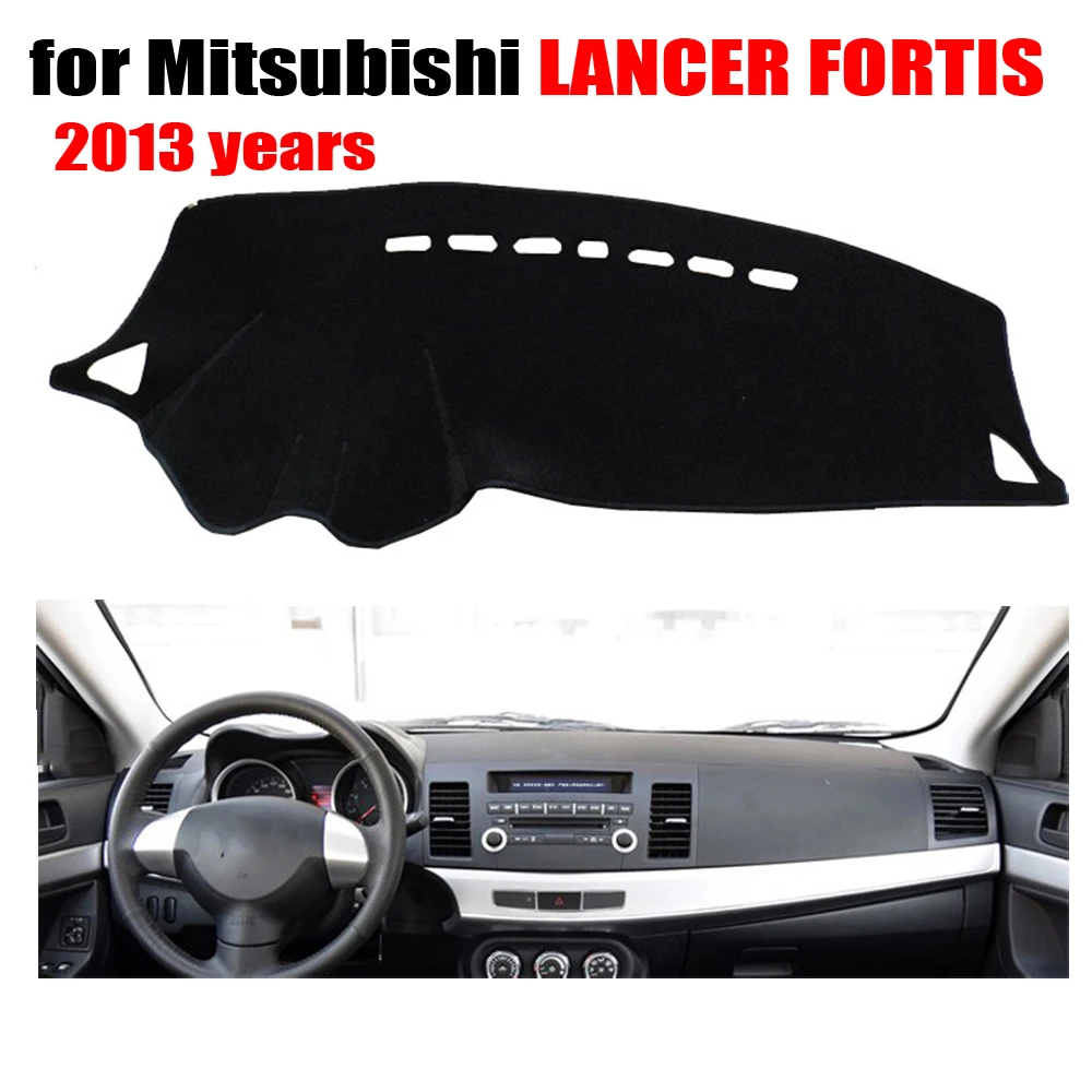 RKAC Чехлы для приборной панели автомобиля коврик Mitsubishi LANCER FORTIS 2013 левосторонний