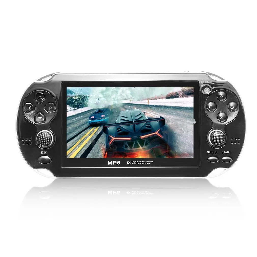 

4.3inch Screen Game Console 8GB Memory Free Games MP5 Game Player With Camera