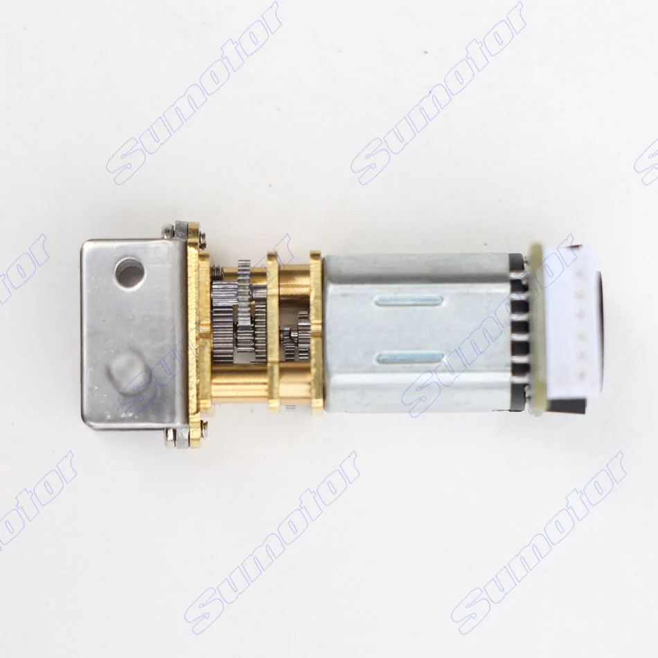GW12GA DC 6V 12V самый Маленький червь мотор редуктор низкая скорость с кодировщиком
