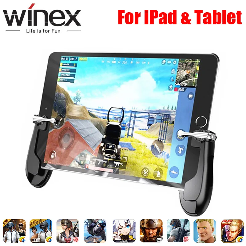 

PUBG Gamepad Controller For Ipad Joystick Trigger Andriod Game Pad Winex Game Handle