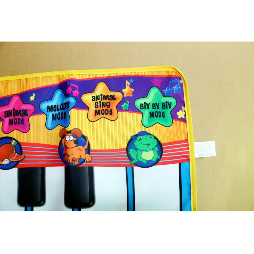 Детские игрушки для детей 0-12 13-24 месяцев infanti музыкальный ковер клавиатура Playmat музыкальный игровой коврик пианино обучение обучающее tapete