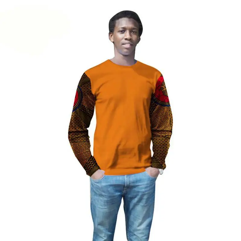 2019 Новая мода стиль Африканский мужской хлопок плюс размер рубашки M-6XL