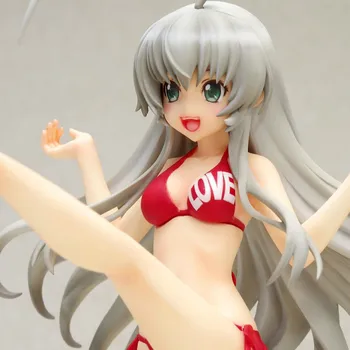 

Japan Anime Action Figure Haiyoru Nyaruani Nyaruratohotepu Red Swimsuit Bikini Ver PVC Collection Model Decoration Toys Doll