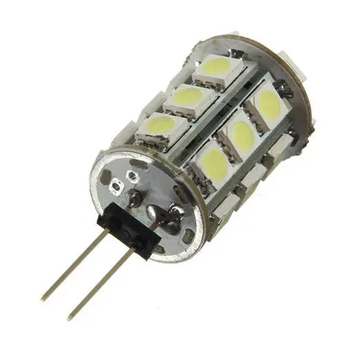 10X G4 24 LED SMD 5050 4 Вт 360 кабинет Блан RV Bateau ampoule lampe DC12V холодный белый теплый