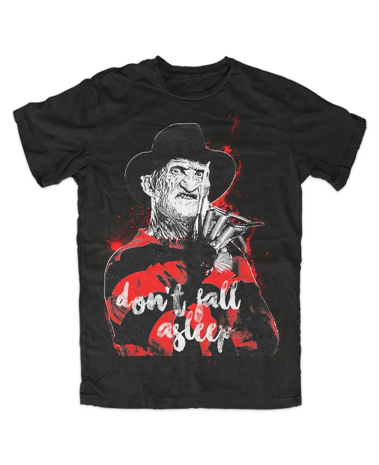 Футболка Kult nightness Elm Street Movie Freddy Horror Krueger повседневные мужские футболки|Футболки| |