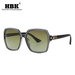 HBK дизайнерские бренды люксовые для женщин солнцезащитные очки для 2019 классический квадратный одежда высшего качества Винтаж квадратный