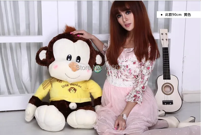 

stuffed toy , 70cm monkey plush toy Christmas gift s0796