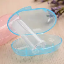 2016 1Pc Finger Toothbrush Soft Safe Protective Baby Teethbrush de Dente Kids Children Silicone Gum Brush For Clear Massage