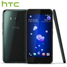 Оригинальный HTC U11 Snapdragon 835 Octa core IP67 Водонепроницаемый 4 ГБ Оперативная память 64 ГБ Встроенная память 5.5 дюймов 2560×1440 P 16MP 3000 мАч 4 г LTE мобильный телефон