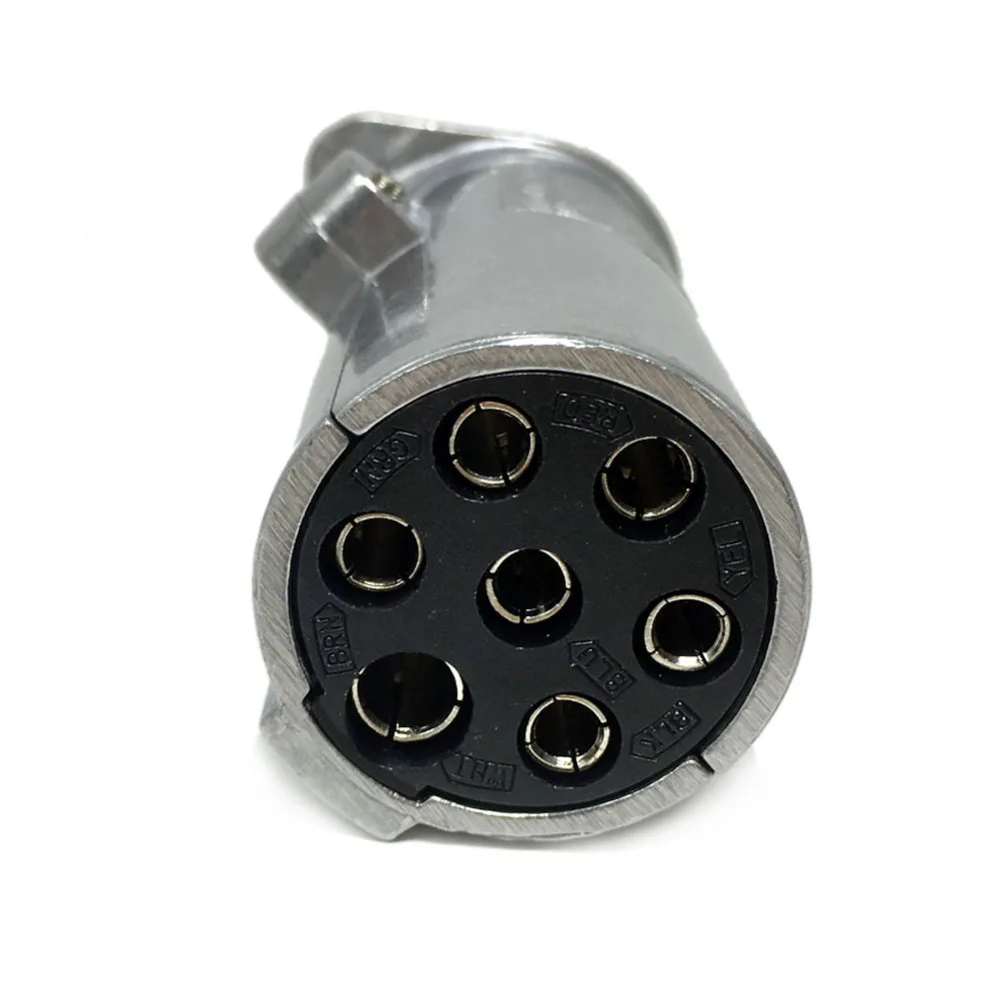 TIROL T23414b 7 دبوس 24 V المعادن مقطورة التوصيل N نوع موصل الأسلاك السحب بار سحب المقبس والمكونات