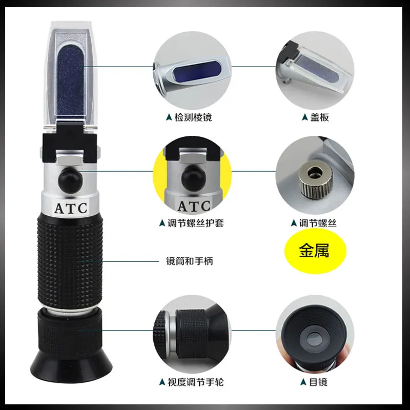 Alcohol Concentration Detector Of Liquor Alcohol Meter Refractometer Refractometer 0 80% Alcoholometer Oenometer|detector|detector alcohol - AliExpress Alcohol Concentration Detector Of Liquor Alcohol Meter Refractometer Refractometer 0 80% Alcoholometer Oenometer|detector|detector alcohol - AliExpress