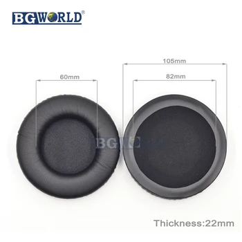 

BGWORLD 105mm cushion ear pads foam earmuff earpad replacement pads cover pillow for most brand headphones headset sponge 10.5cm