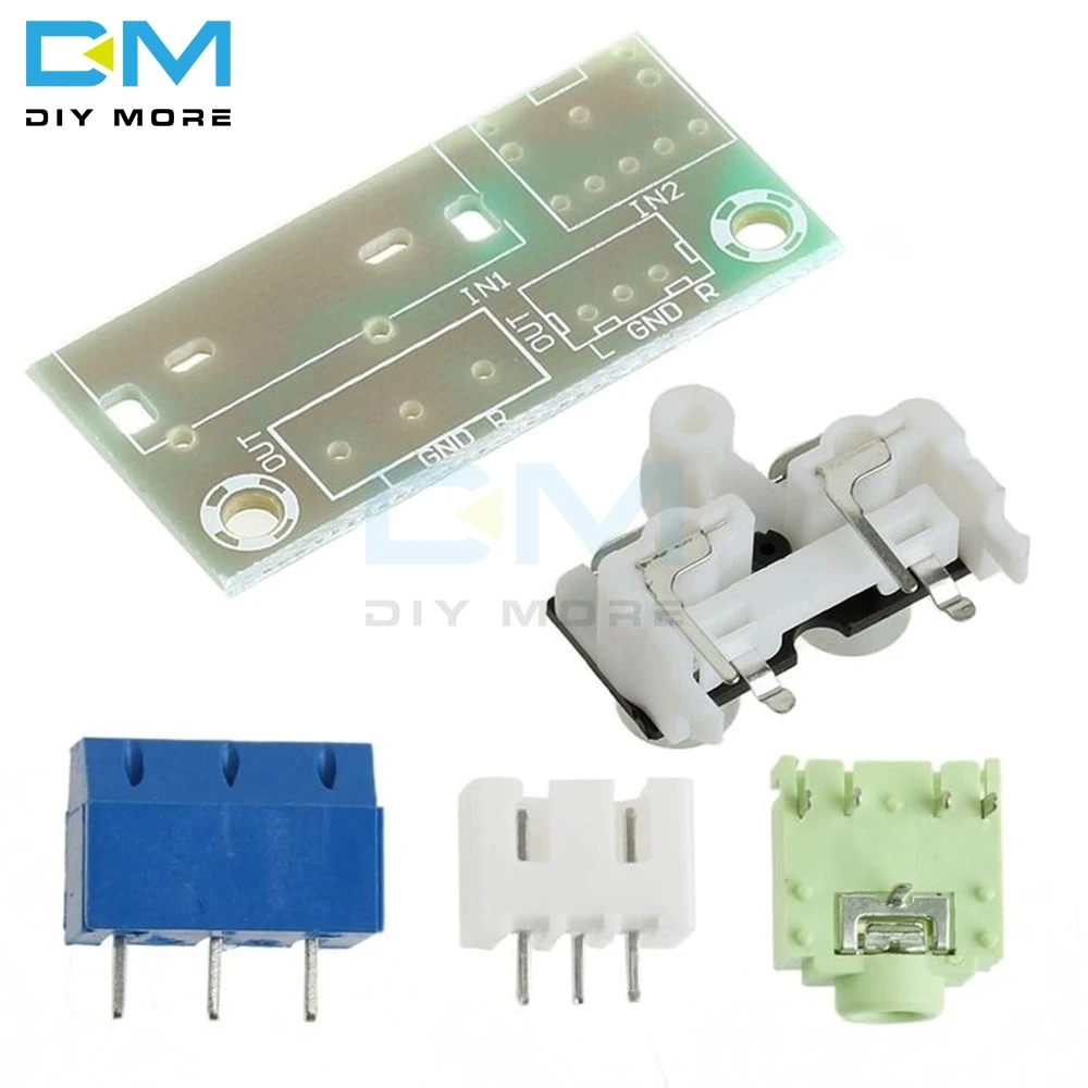 DIY Kit аудио переключатель плата RCA 3 5 мм вход блок модуль Плата для усилителя