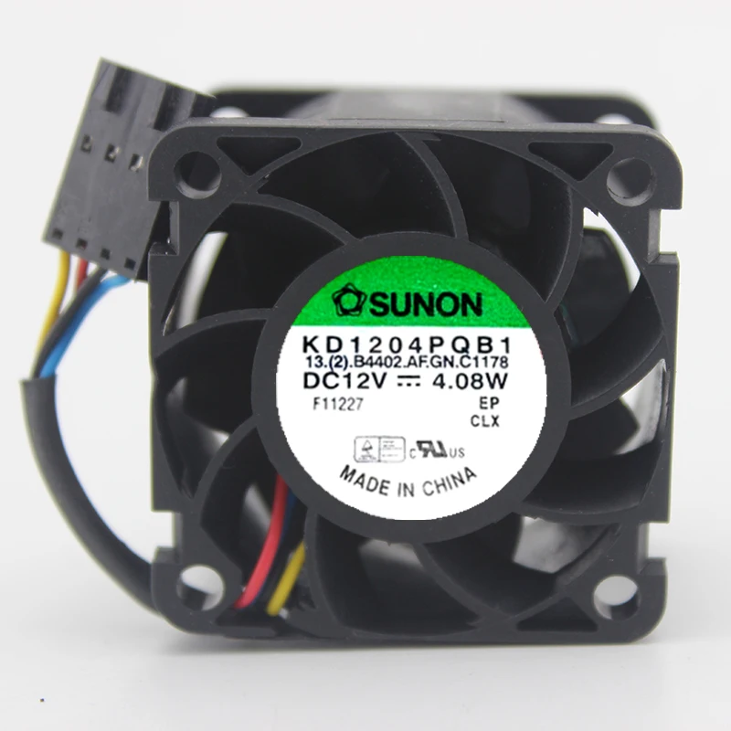 Вентилятор для сервера SUNON KD1204PQB1 13.(2).B4402.AF.GN.C1178 12 В постоянного тока 4 08 Вт 40x40x28 мм