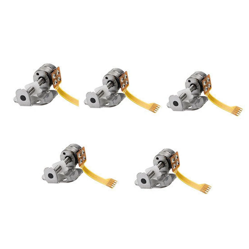 

5Pcs 10Mm Mini 2-Phase 4-Wire Stepper Motor Dc 5V Linear Screw Slider Block