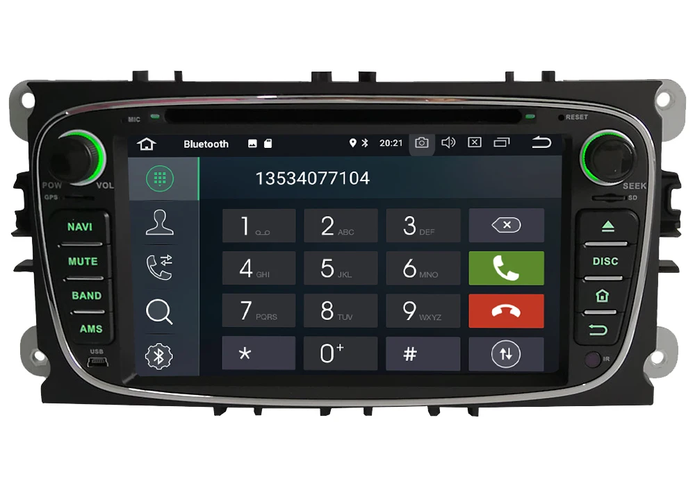 Top Octa Core 4G Android 8.1 4GB RAM 64GB ROM RDS Car DVD Player Autoradio GPS Glonass For Ford Galaxy Mondeo Kuga Focus S-Max C-Max 1