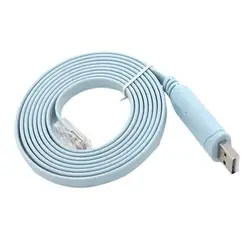 М 1 шт. 1,8 м USB к RJ45 для Cisco USB консольный кабель FTDI 744664241835 A7H5