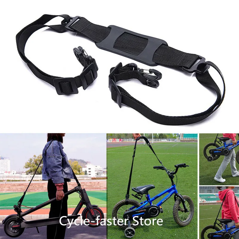 

1 to 1.6m Ninebot ES2 ES1 Skateboard Qicycle EF1 Bike Hand Carrying Handle Shoulder Straps Belt for Xiaomi Mijia M365 Scooter