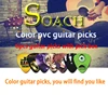 SOACH 2022 NEW Super Value Tool Kit Guitar Tuner + Capo + Plectrum Holder + Key Ring + 6 Colors Picks Guitarra Parts Accessories ► Photo 2/6