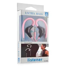 100 шт./лот Высокое качество 3,5 мм sport(Land Rover Range Rover sport) в ухо наушники Bluetooth гарнитура басовый вкладыш с микрофоном для iPhone samsung Xiaomi MP3 с розничной коробкой