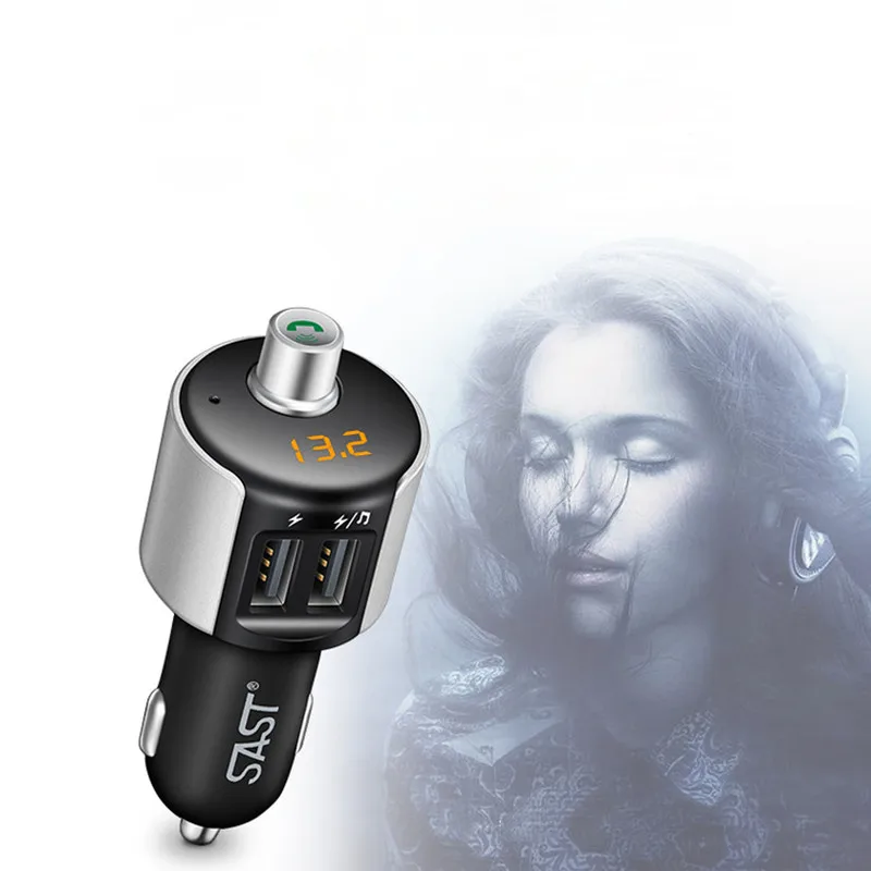 FM передатчик модулятор Беспроводной радио адаптер Bluethooth автомобильный bluetooth