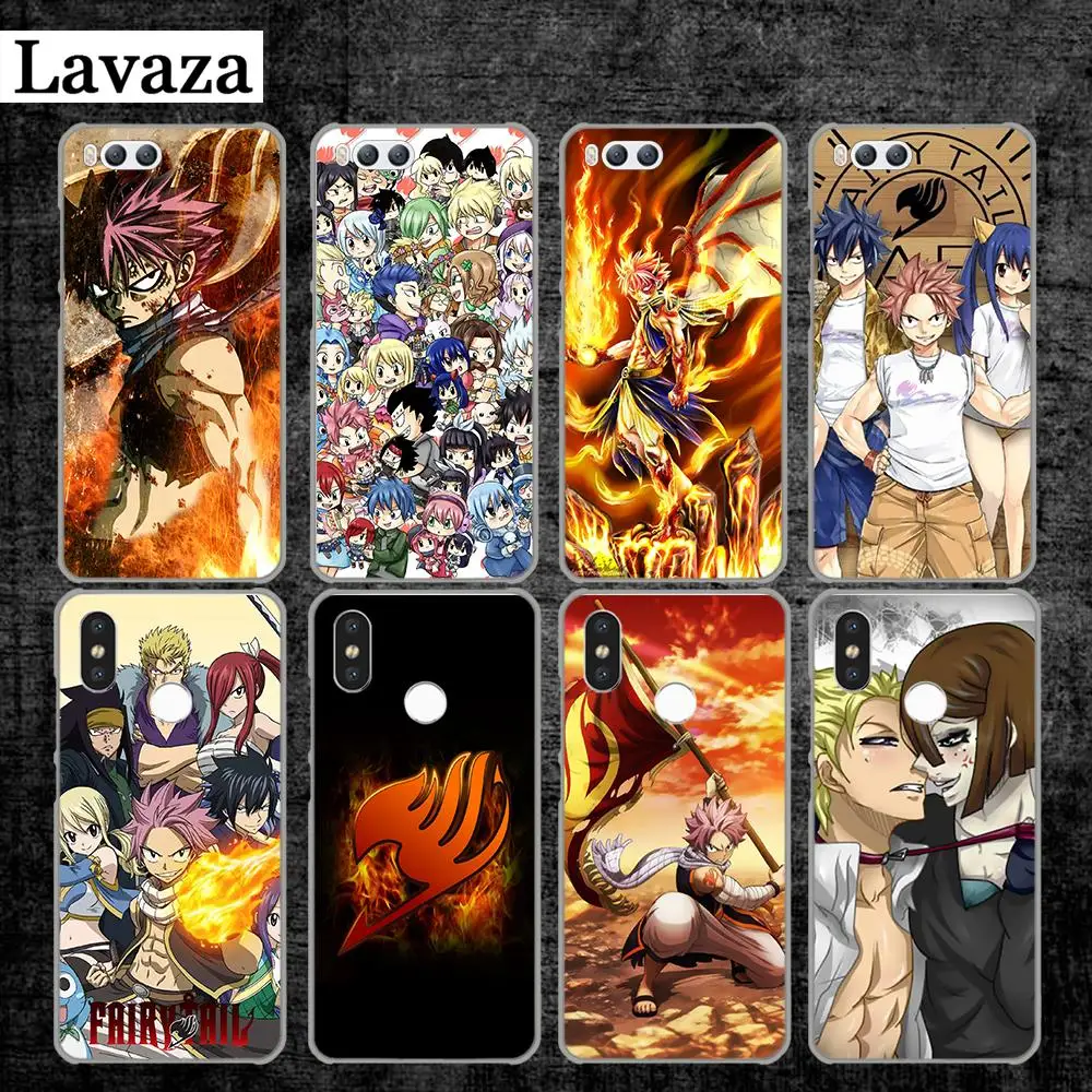 

Lavaza Manga Fairy Tail Hard Case for Xiaomi MI 5 5S 6 8 9 SE Lite F1 A1 A2 5X 6X Mix 2S MAX 3