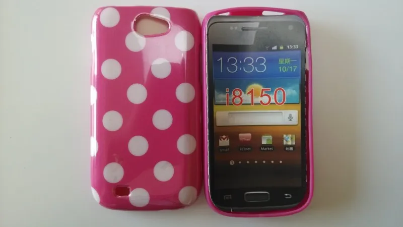 Samsung Galaxy W i8150 Polka Dots Case (5)