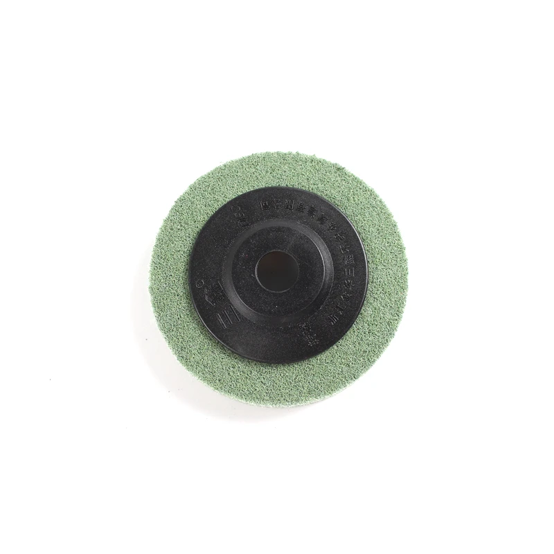 

1pc/lot 4 inch 100mm 16mm Hole Nylon Fiber Polishing Wheel Non-woven Abrasive Disc Buffing Buff Pads Grinding Glazer Rag