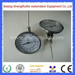 0-150C 1/2NPT регулируемый биметаллический термометр