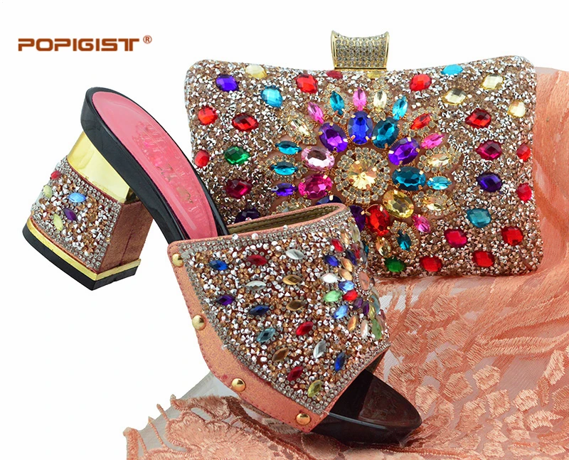 Assortir Avec Et Chaussures À Blue Matériel Femmes peach sky La 6 Sacs Fête Dames gold royal red purple Blue Fixés Des Africaines Black Pu Couleurs Pour Correspondant Sac Italien qAxBHt85