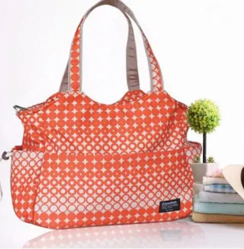 Landuo модные многофункциональные детские сумки для подгузников bolsa maternidade, сумки для подгузников, сумки для мам, сумки для мам, сумка на плечо, Детская сумка-тоут - Цвет: orange