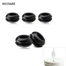 5 шт Airlock втулка для Airlock на домашнем пивоварении Mead вино ферментер крышка 3 шт Airlock для домашнего пивоварения Пиво Вино