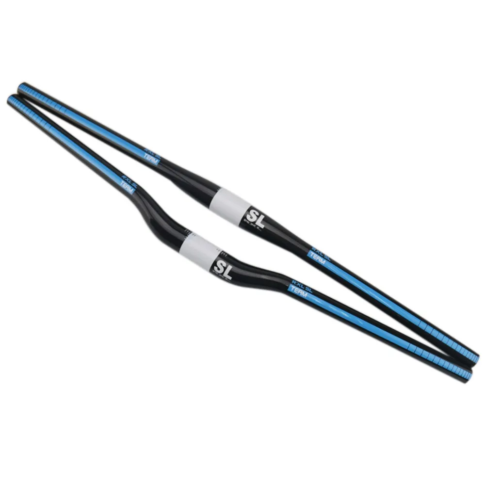 RXL SL Bicycle Carbon Mtb Handlebar Mountain Bikes 601-700mm YellowRedBlueGreen Bicycle Accessory Swallow-shaped Handlebars (9)
