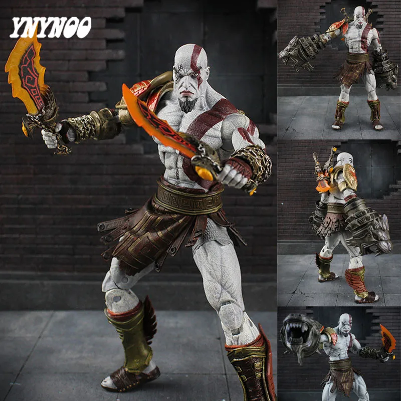 

YNYNOO 25cm Action Figure NEW God of Wars 3 Ghost Of Sparta Kratos Ultimate PVC Action & Toy Figure dolls Collectible Models Toy