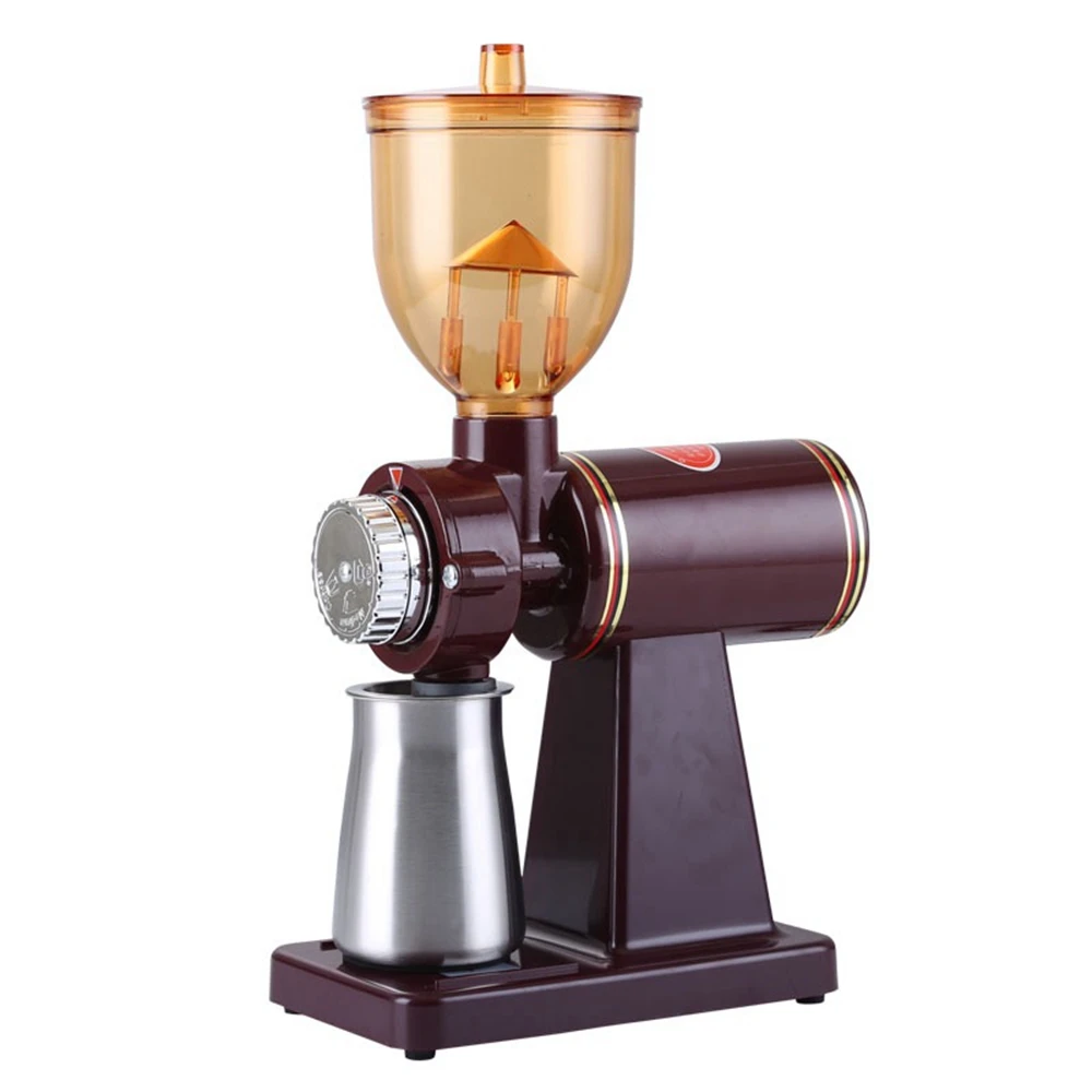 

DMWD 220V Electric Coffee Grinder Grain Cereal Spices Miller Coffee Bean Grinding Machine 8 Gear Adjustable Thickness