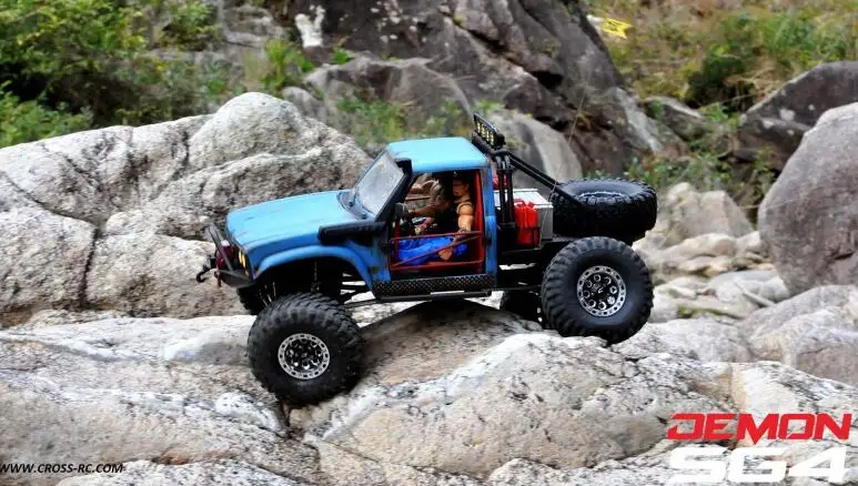 2018 CROSSRC DEMON SG 4 масштаб 1:10 rc 4X4 RC rock cralwer Cralwer грузовик с комплектом твердого тела 4wd