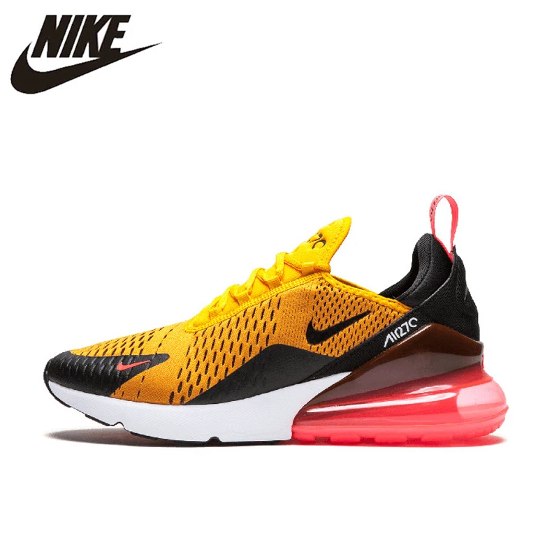 

Nike Air Max 270 180 Running Shoes Sport Outdoor Sneakers Yellow Black Red Comfortable Breathable Cushioning for Men AH8050-006