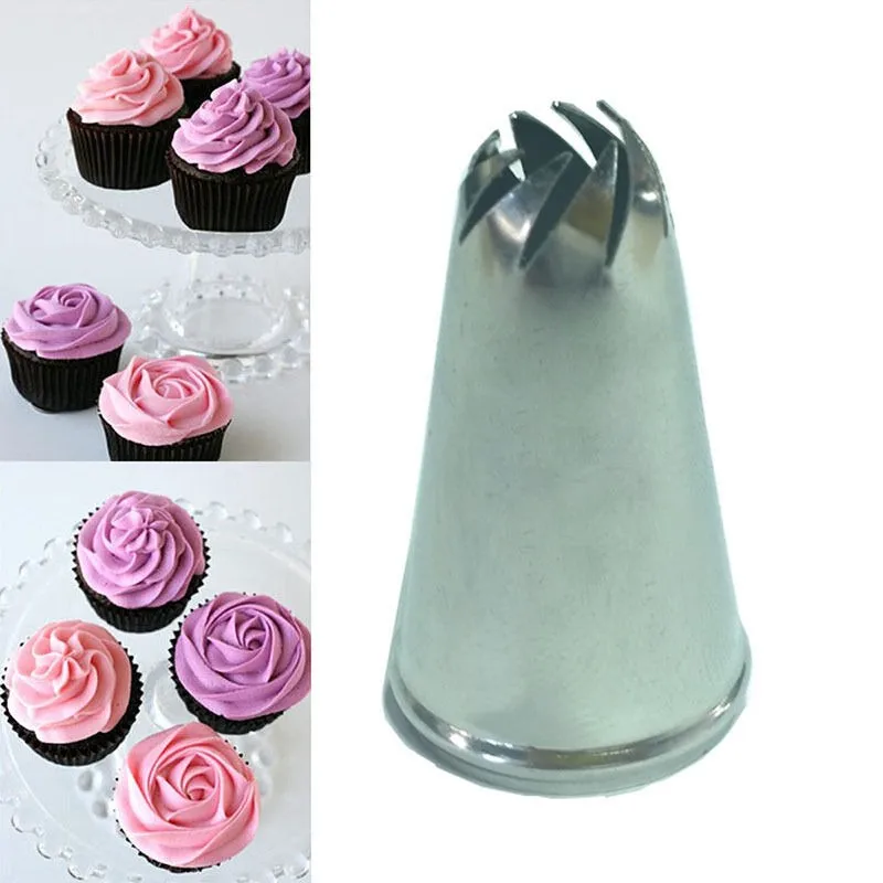 

Stainless Steel Drop Flower Tips Cake Nozzle Cupcake Sugar Crafting Icing Piping Nozzles Molds Pastry Tool Free Shipping