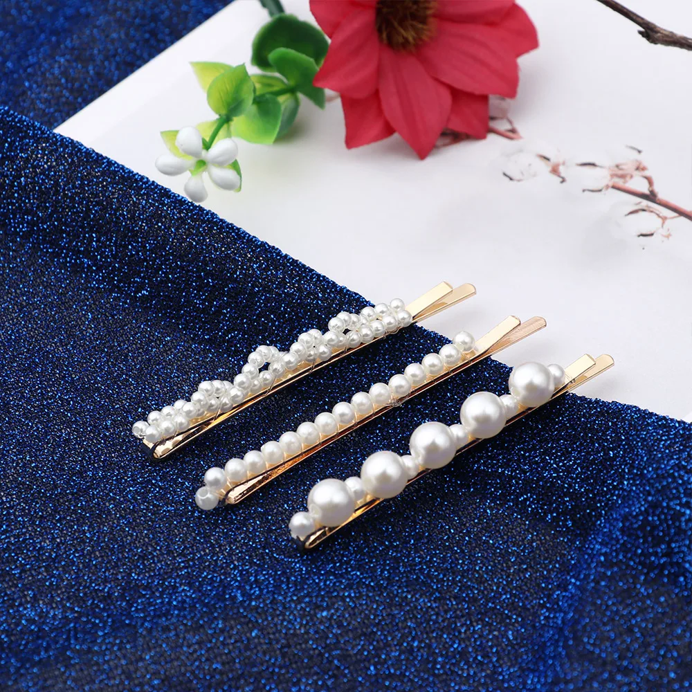 Big Small Pearl Beads Pearl Hair Pins Hairpins For Women Girls Fashion Hair  Accessories Simple Barrettes Wholesale From Sexbaby888, $1.92