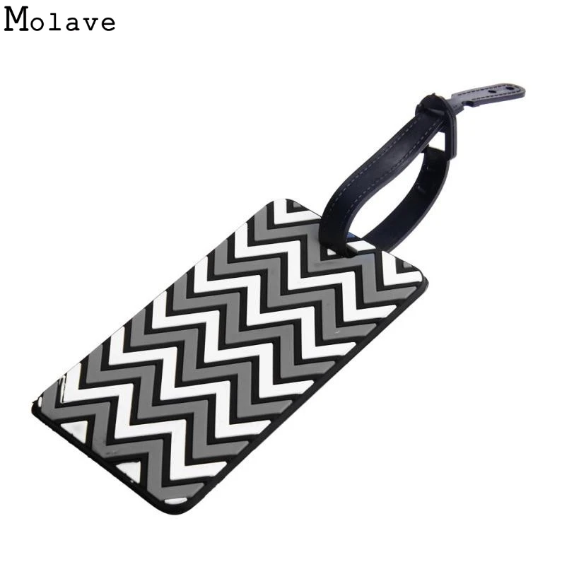 

New Fashion Airplane Rubber Luggage Tag Personality Special Pilot Shoulder Mark Handbag Tag Travel Accessories Dec20