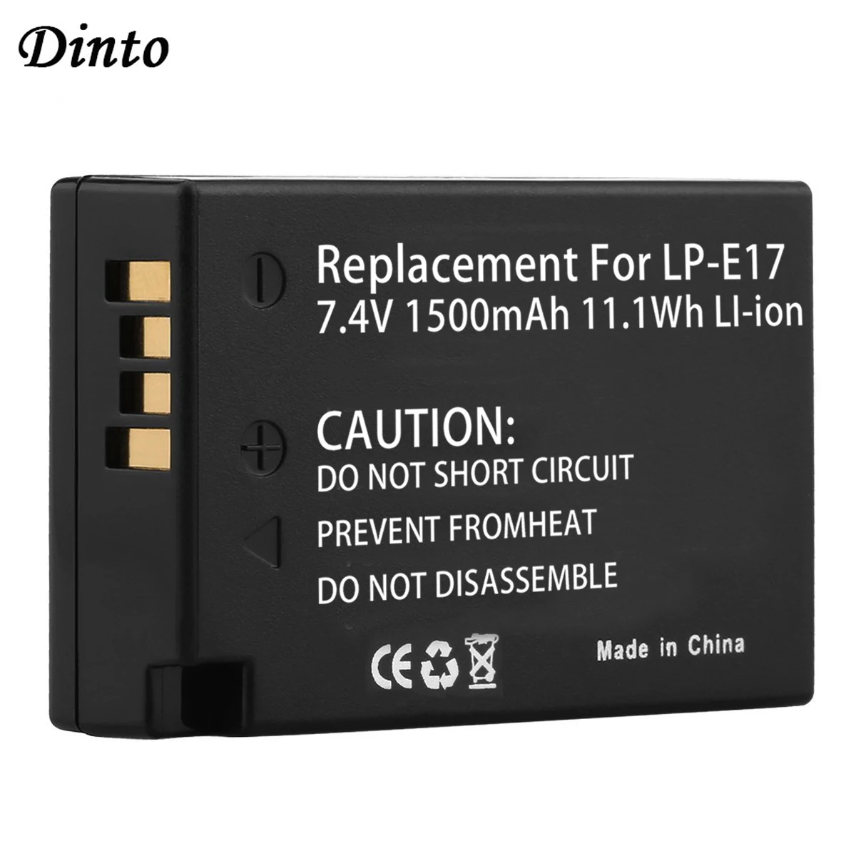 Dinto 1pc 1500mAh 7.4V LP E17 LPE17 Replacement Li ion Camera Battery