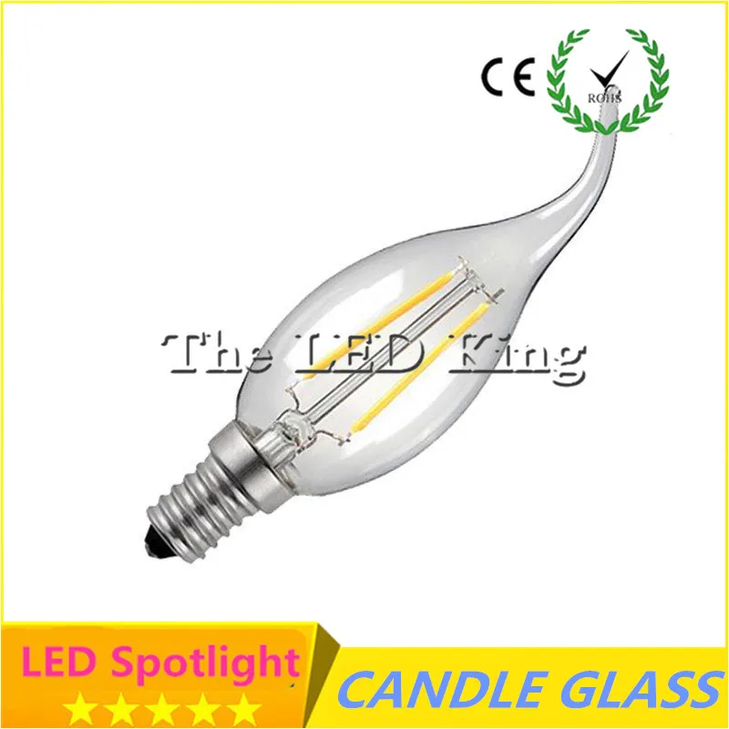 1 шт. светодиодная лампа накаливания E27 E14 6 Вт 12 220 В|led filament bulb e27|led filamentled |