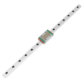 

1pc Linear Rail Carriage MGN12H Miniature Linear Rail Guide 350mm Length 12mm Width + Slide Block