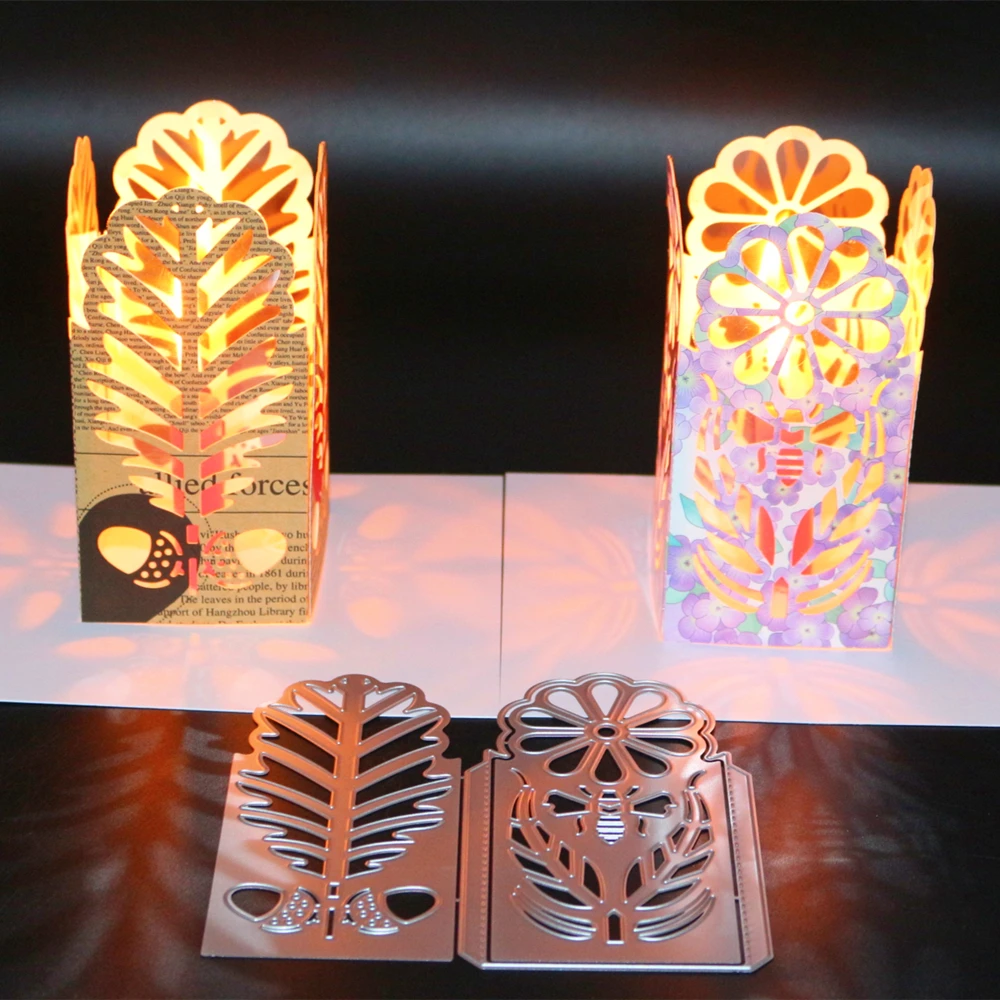 

YINISE SCRAPBOOK Metal Cutting Dies For Scrapbooking Stencils LAMPSHADE DIY Album Cards Decoration Embossing Folder Die CUT Cuts