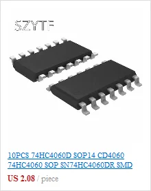 10 шт. SN74HC595N SN74HC595 74HC595N 74HC595 DIP-16 регистры сдвига счетчика Tri-State 8-Bit