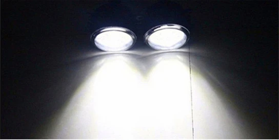 

6000K 12V car-styling DRL Fog Lamps lighting LED Lights For Mitsubishi L200 OUTLANDER 2 PAJERO 4 GALANT Grandis 9W /1 SET