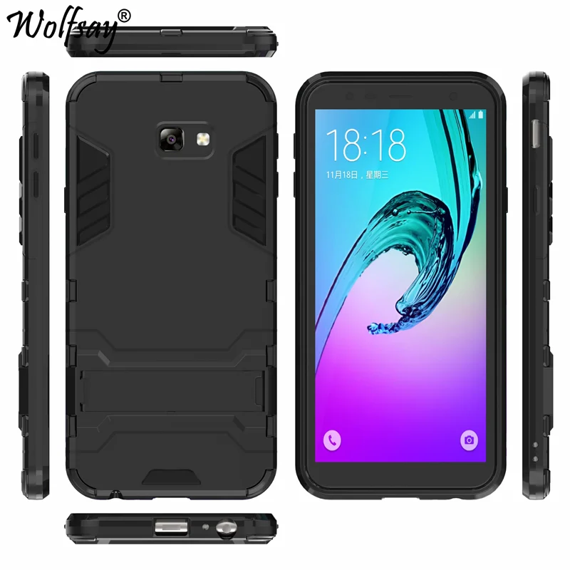 Чехол для Samsung Galaxy J4 Plus противоударный армированный чехол бампер из ТПУ 2018 Prime J415F 6