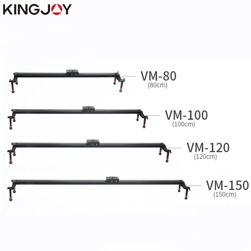 KINGJOY Official VM-80/100 Camera Silent Macro For Nikon Rail Tripod Head Time Lapse Ballhead Balhoofd Tripod Ball Head Video