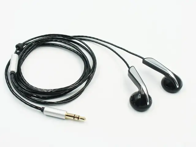 ShoonTH ESEP-01BL Large Diameter Dynamic Driver High Fidelity HiFi Flat-head Earphone Earbud
